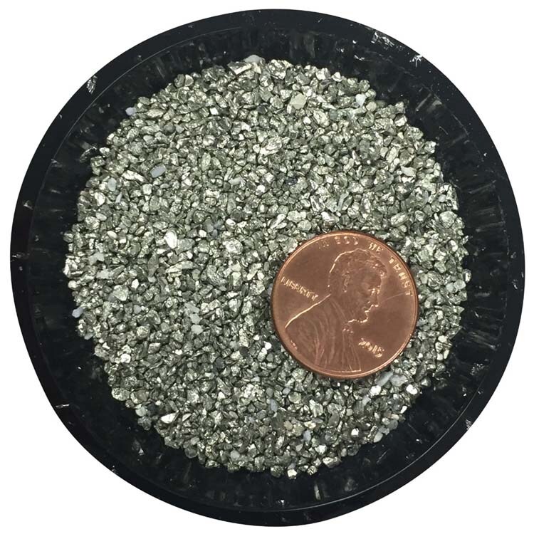 Pyrite Tiny Crystal Chips &#x2013; Size 000