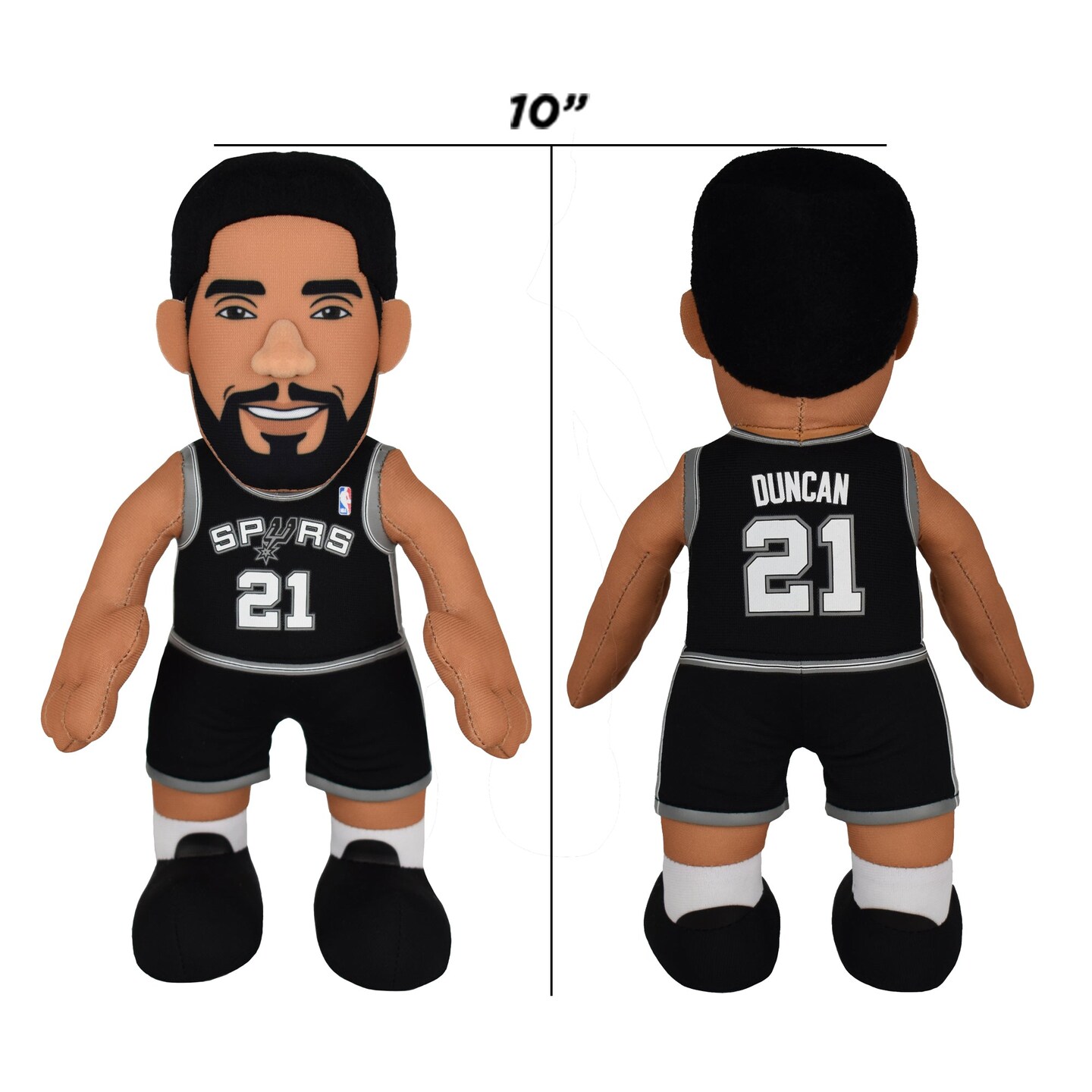 Bleacher Creatures San Antonio Spurs Tim Duncan 10" Plush Figure