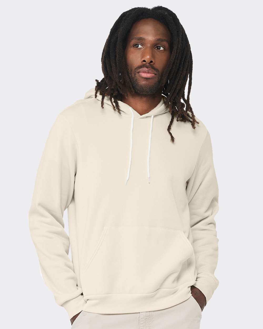 BELLA CANVAS Sponge Fleece Hoodie for Men 8 oz. yd US 52