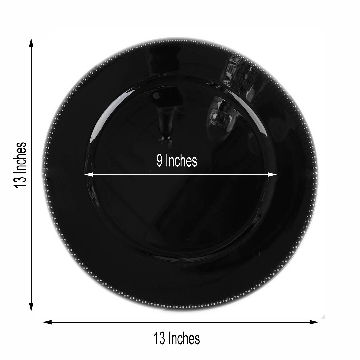 6 pcs of 13inch Charger Plates for Table Decor