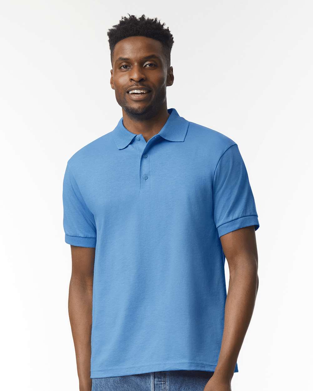 Gildan DryBlend Short Sleeve Jersey Polo Shirt for Office Wear & Casual Blank Polo