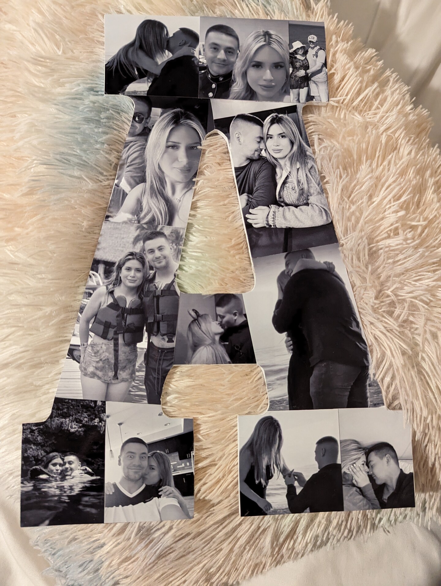 Wooden Letter Photo Collage | MakerPlace by Michaels