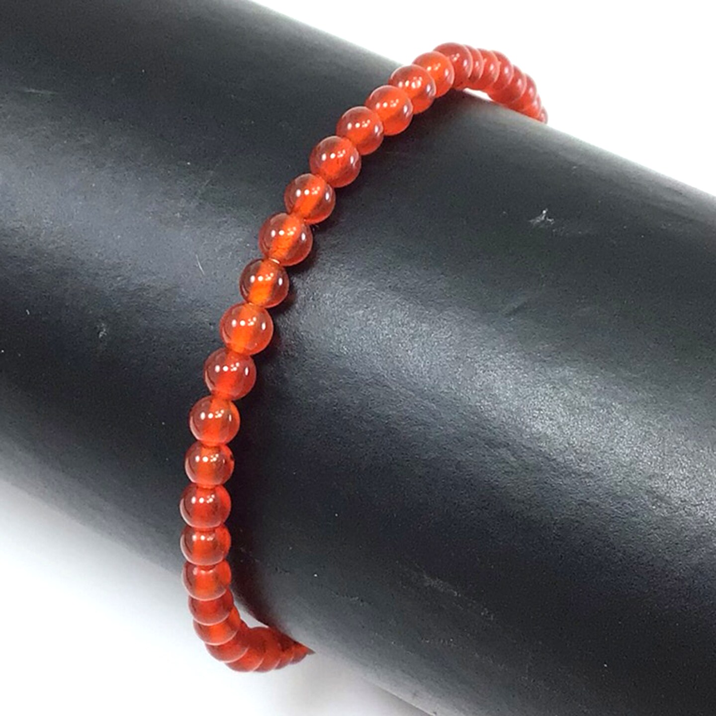 Orange Carnelian Gemstone Bracelet, Size: Diameter: 2.3 Inch at Rs  480/piece in Delhi