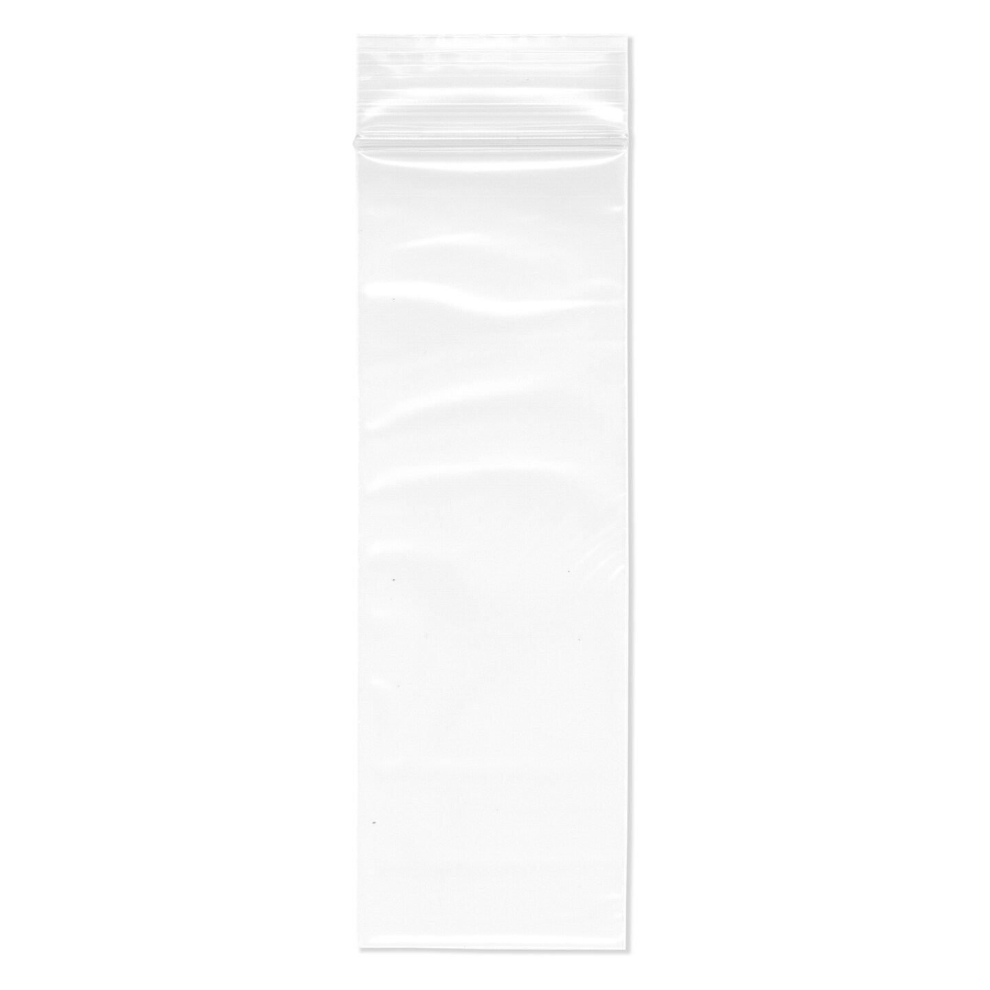 Plymor Zipper Reclosable Plastic Bags, 2 Mil, 2" X 6" (Pack Of 100 ...