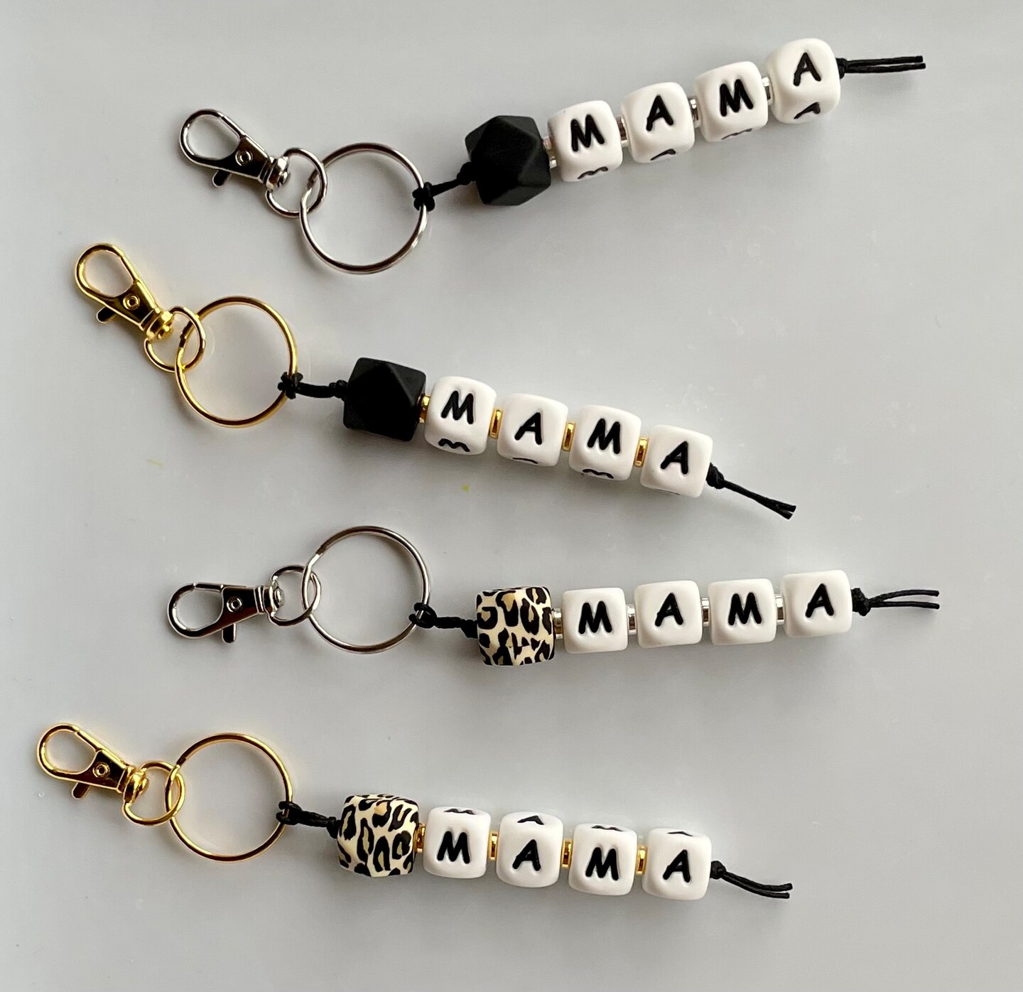 The Silicone Bead Store Keychain Hardware, Keychain Accessory Gold