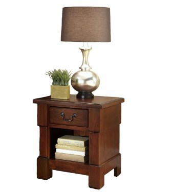 Aspen Rustic Cherry Night Stand