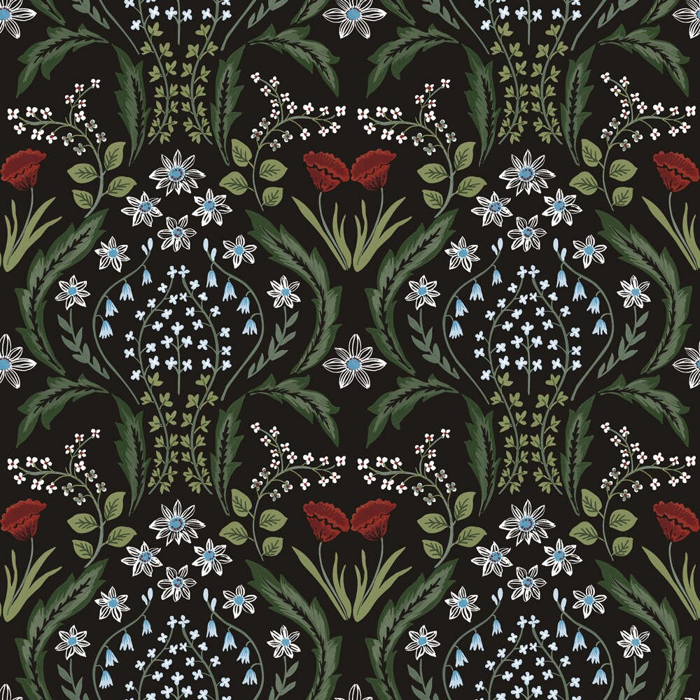 Tempaper &#x26; Co. Scandi Floral Peel and Stick Wallpaper, English Garden, 56 sq. ft.