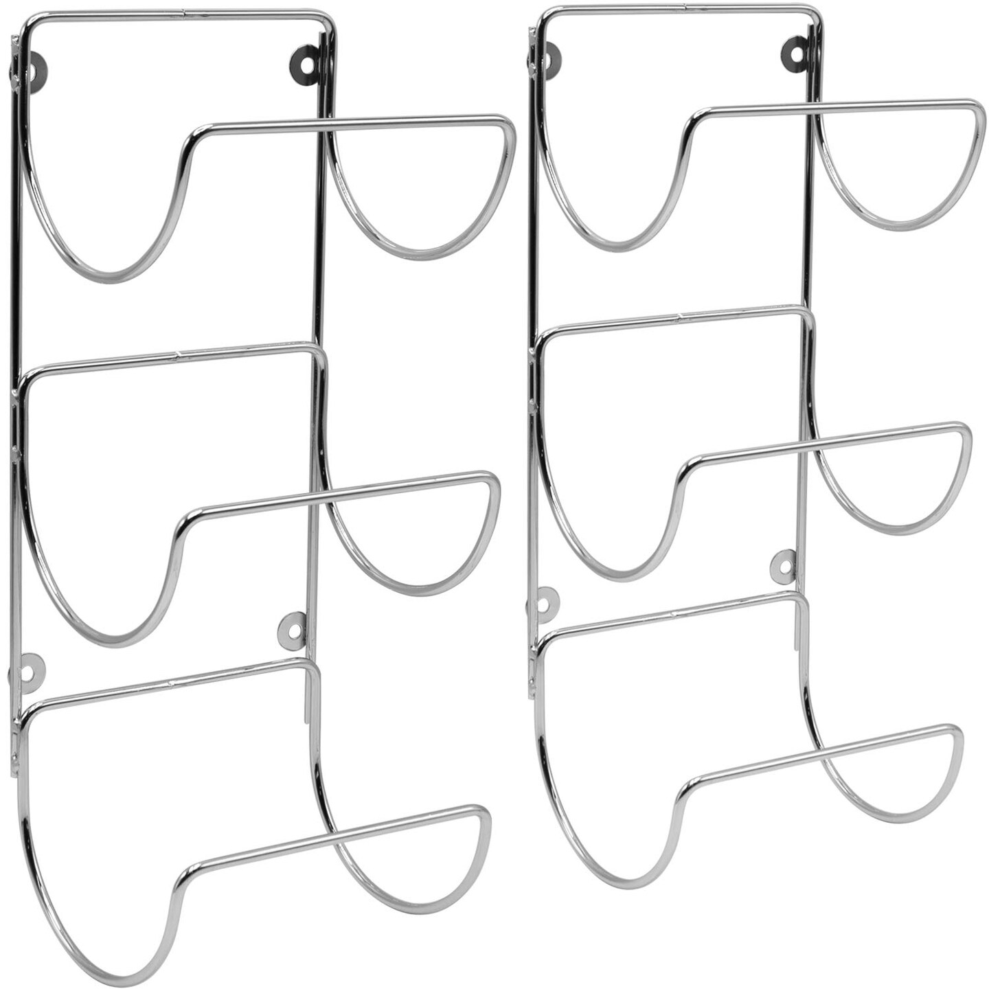 Sorbus Metal Wall Mounted Bathroom Towel Rack - Organizer for Towels, Washcloths, Hand Towels, Linens, Ideal for Bathroom, Spa, Salon