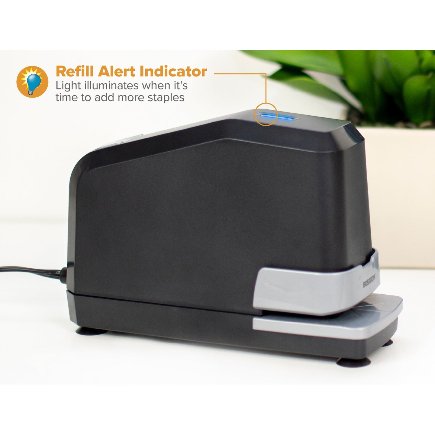 Impulse&#x2122; 30 Sheet Electric Stapler, Black