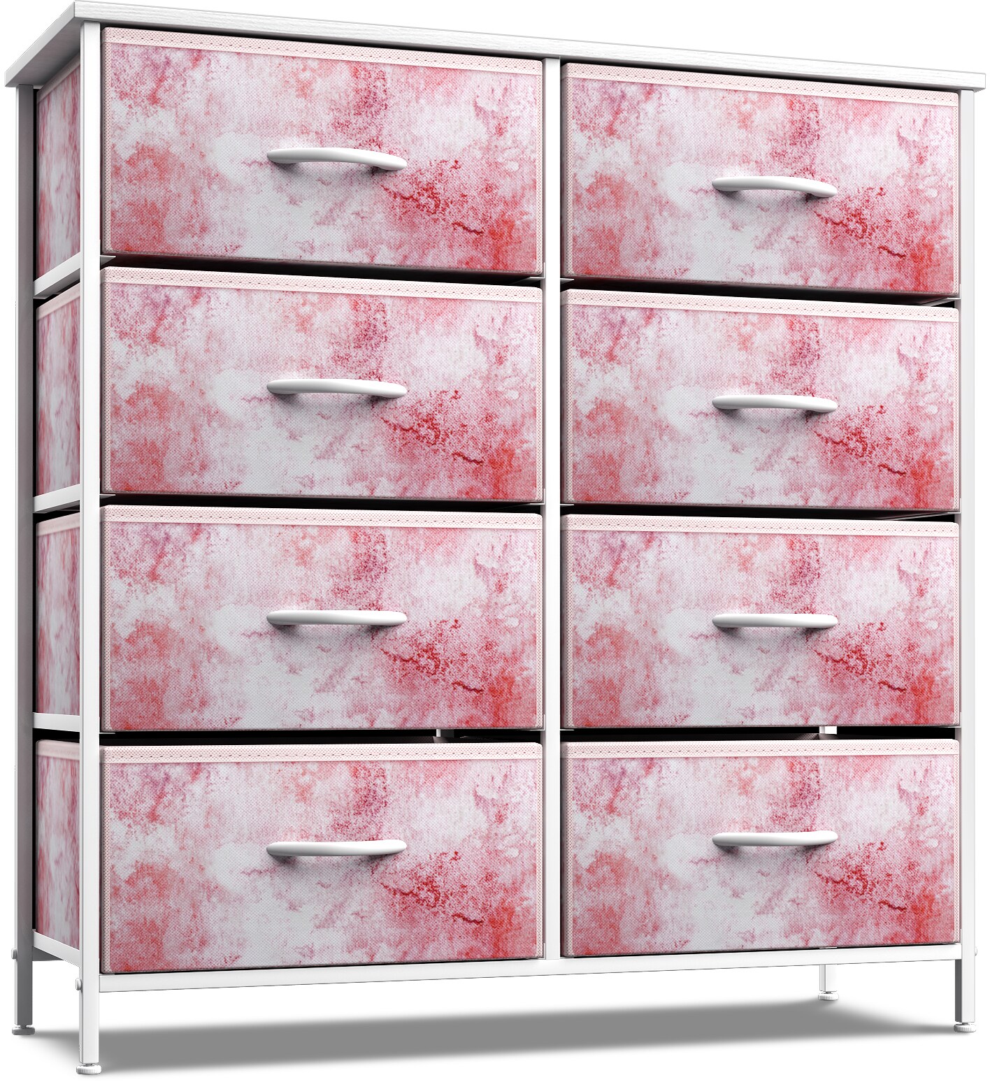 Sorbus Extra Wide Dresser Organizer With 8 Drawers - Large Storage Furniture for Bedroom, Hallway, Living Room, Nursery & Closet