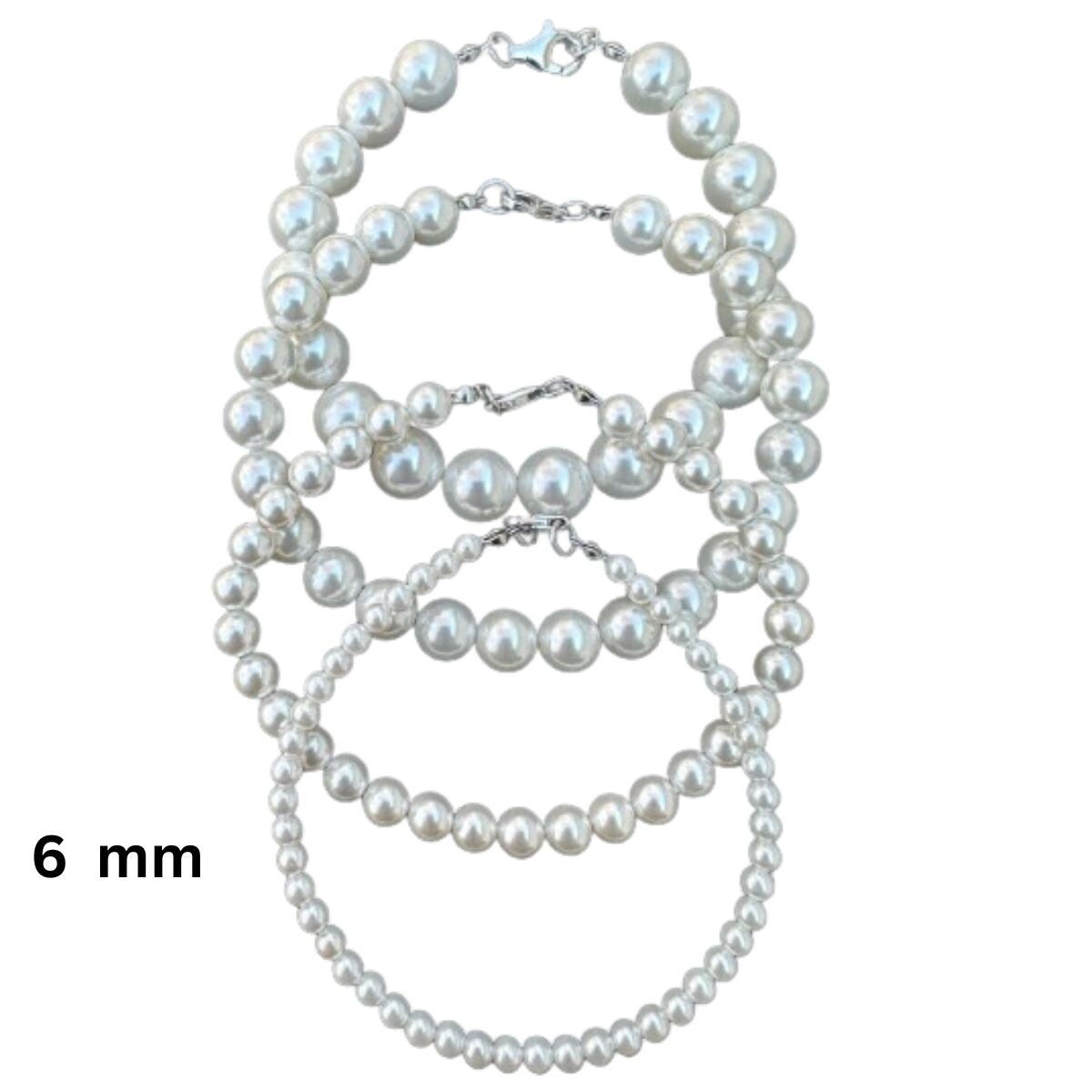 Pearlsays Natural Pearl Bracelets for Women 925 Sterling Silver Bracelets  for Women Handmade Jewelry for Women AAAA Quality Real White Freshwater  Pearl from The Pearls Source, 6.5 inch+1.5 inch price in Saudi