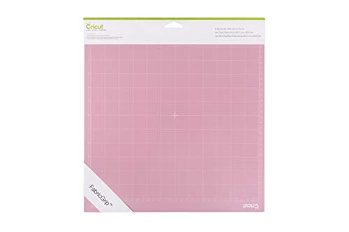 Cricut FabricGrip Adhesive Cutting Mat 12&#x22; x 12&#x22;, High Density Fabric Craft Cutting Mat, Made of Material to Withstand Increased Pressure. Use For Cricut Explore/Cricut Maker, (2 CT)