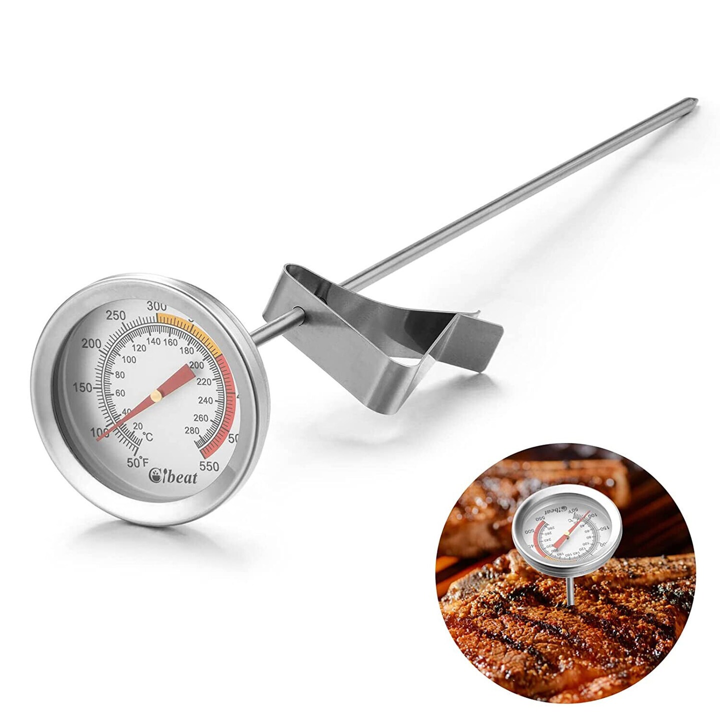 12 Inches Deep Fryer Thermometer