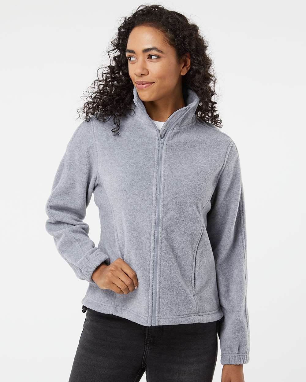 Burnside&#xAE; Women&#x27;s Polar Fleece Full-Zip Long Sleeve Jacket