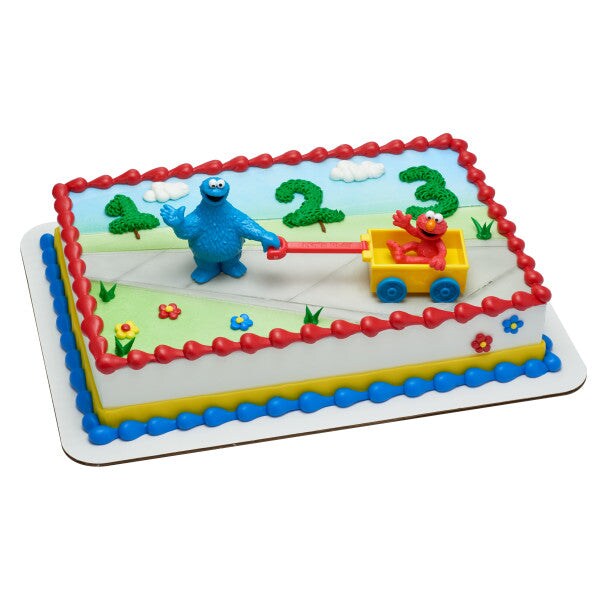 Sesame Street&#xAE; Let&#x27;s Play DecoSet&#xAE; Cake Decoration