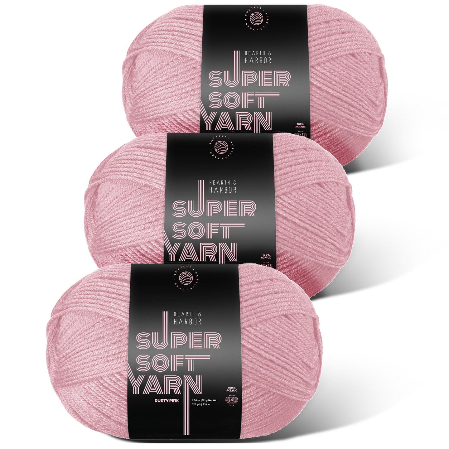 Hearth &#x26; Harbor Acrylic Yarn Skeins