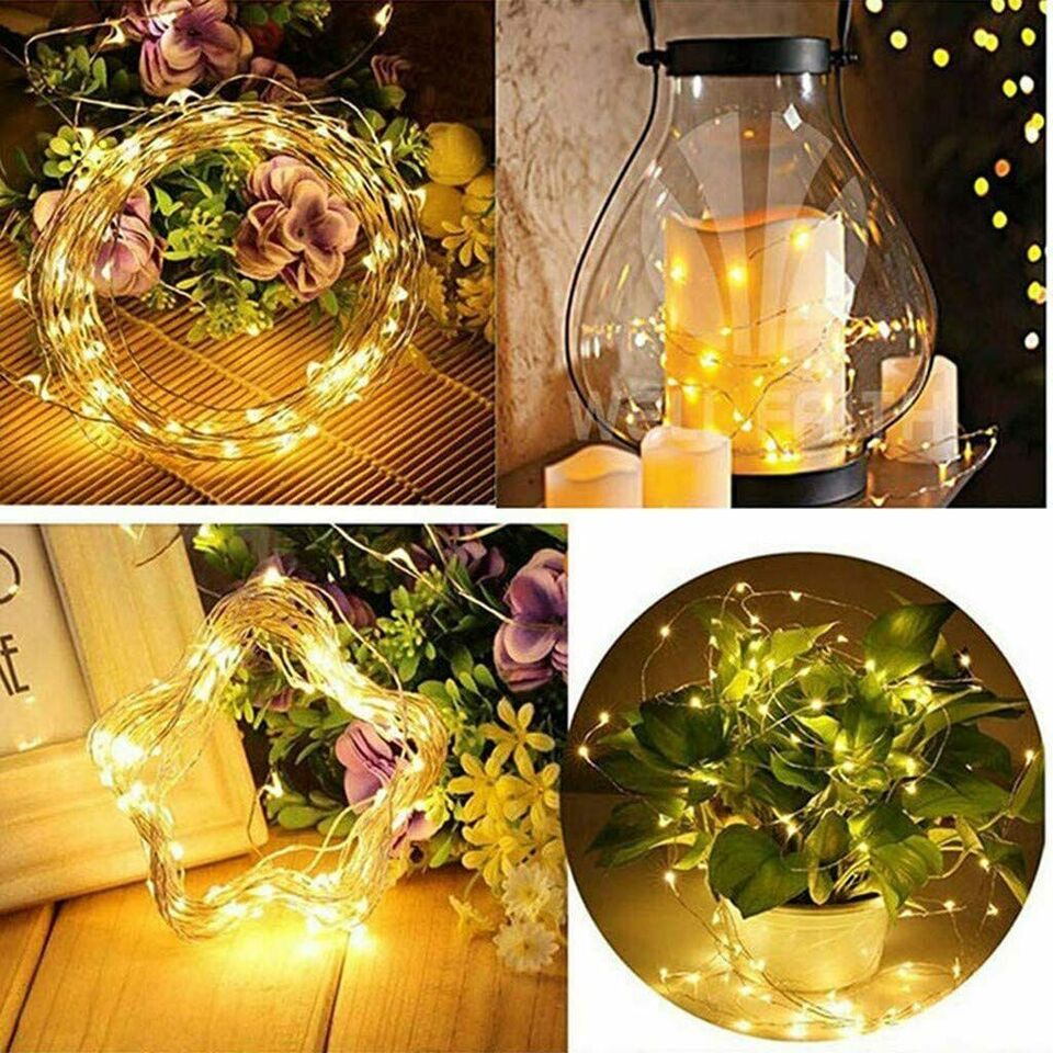 4Pcs Wine Bottle Cork Fairy String Light