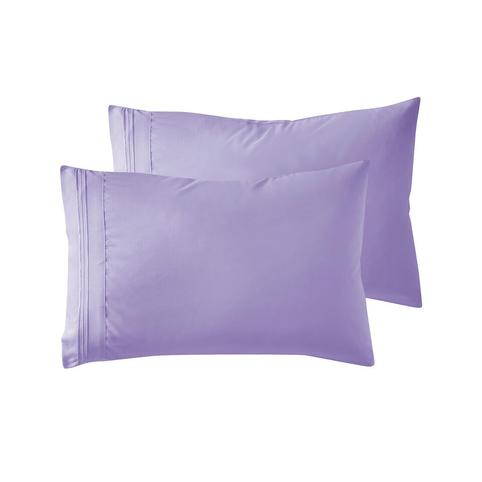 Pillow Case Set Standard or King Pillowcase Set of 2 Pillowcases