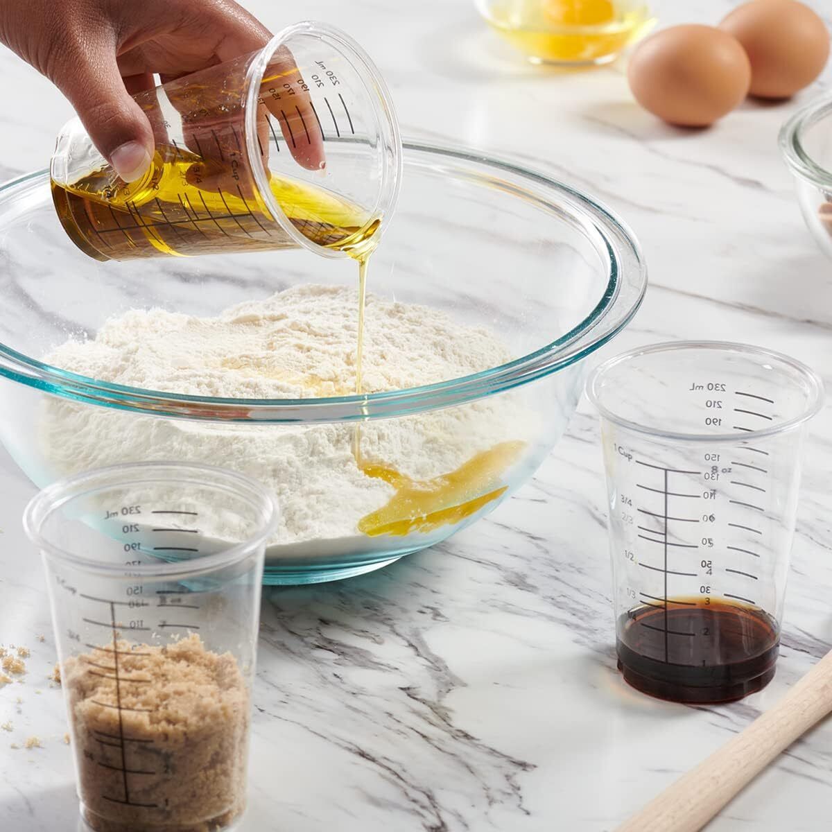 10 oz. Disposable Plastic Measuring Cups
