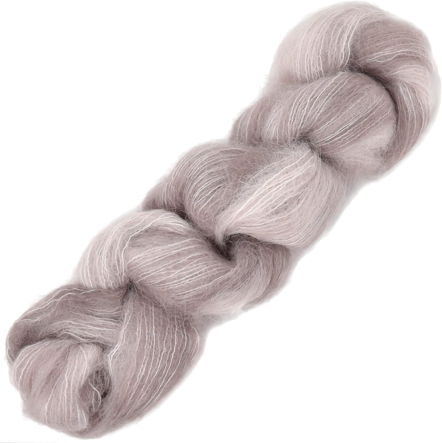 Suri Sensation Brushed Suri Alpaca: Super-Soft Lace Weight Yarn for Knit and Crochet, Non-Itchy, Pacific Northwest Hand Dyed.