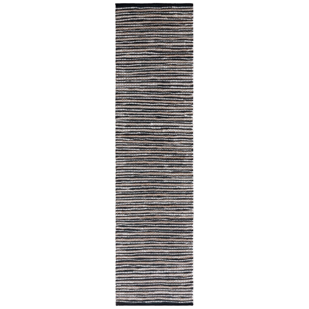 Safavieh   Vintage Leather VTL205Z Black / Ivory Rug