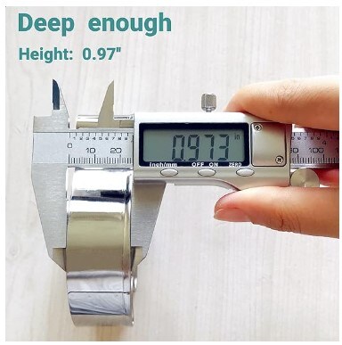 Cookie Cutters 6 PCS, Large Christmas Cookie Cutters by JOB JOL, 4''