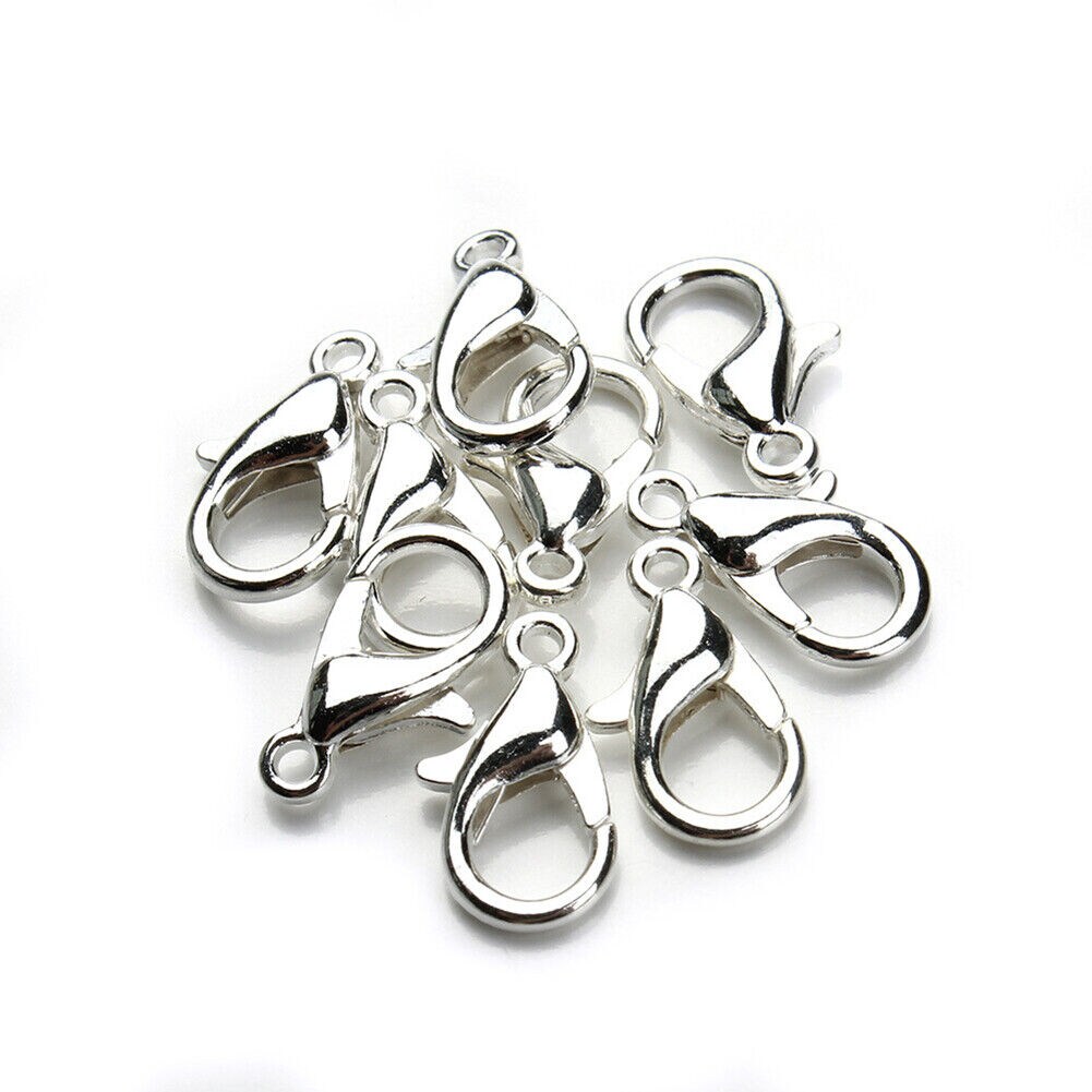 Kitcheniva 50 Pack Lobster Clasp For DIY Necklace Bracelets Accessories