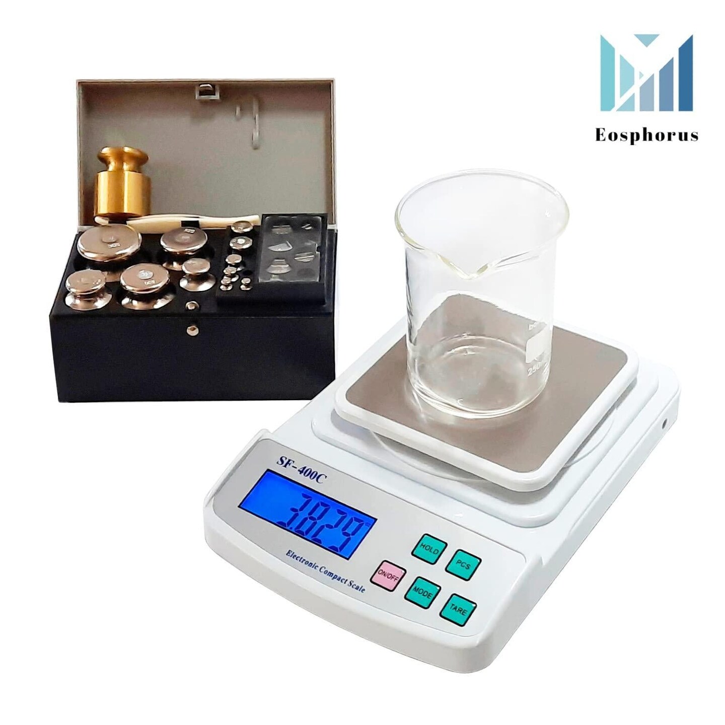 Digital Analytical LCD Scale 600g x 0.01g for Science Lab School Laboratory   Food Kitchen Scale Accurate Weighing Gram and Ounce   USB Charger and AC DC Adapter Included
