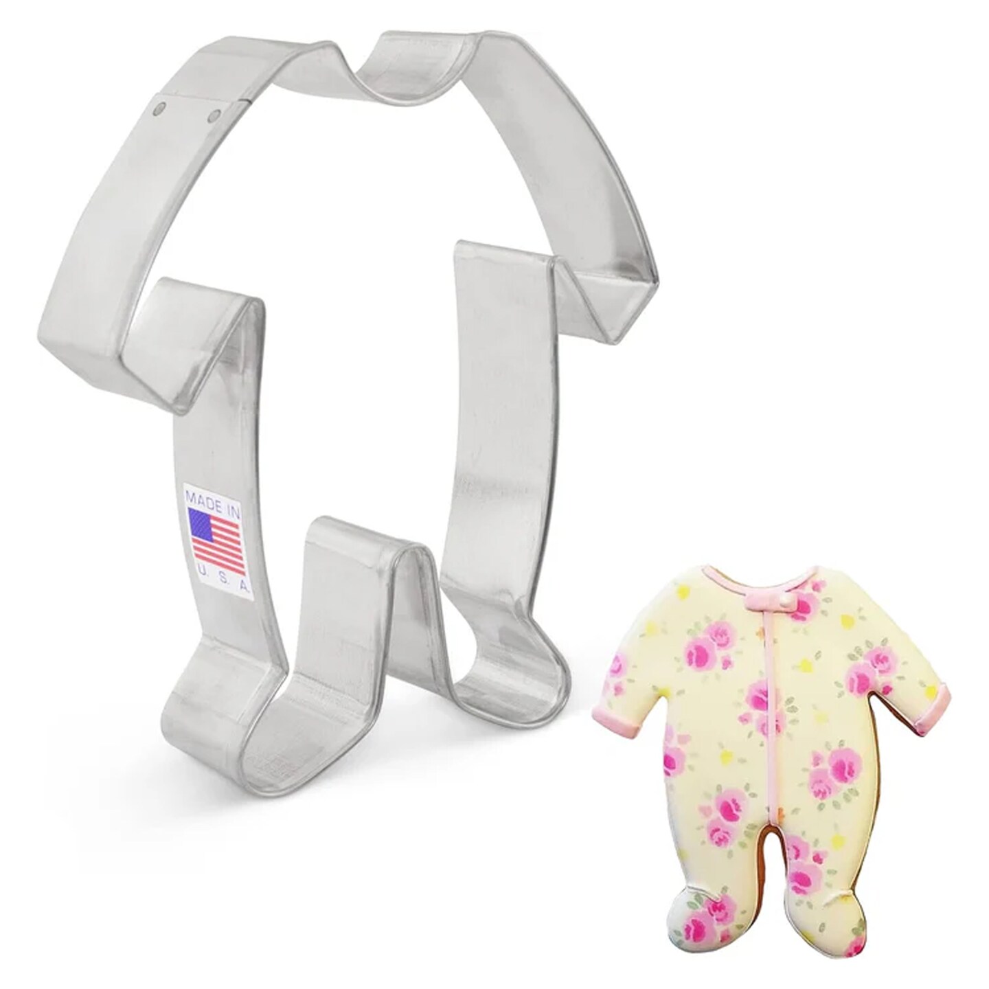 Ann Clark Baby Footie Pajamas PJs Cookie Cutter, 4.5&#x22;