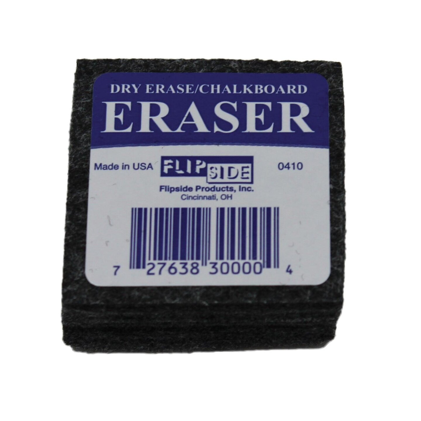 Student Eraser, 2&#x22; Width, 2&#x22; Length, 12 Per Pack, 2 Packs