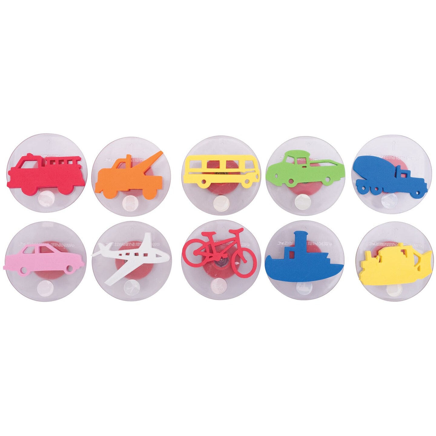 Giant Stampers - Transportation Vehicles - Set 1 - Set of 10