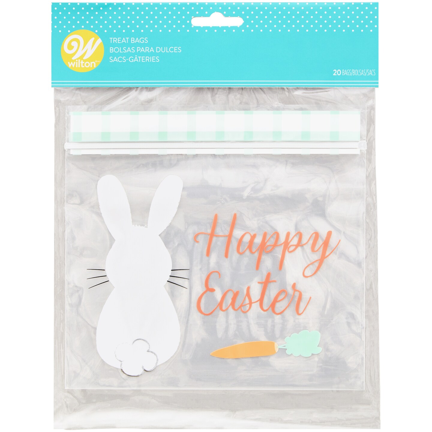Resealable Treat Bags 20/PkgBunny Michaels