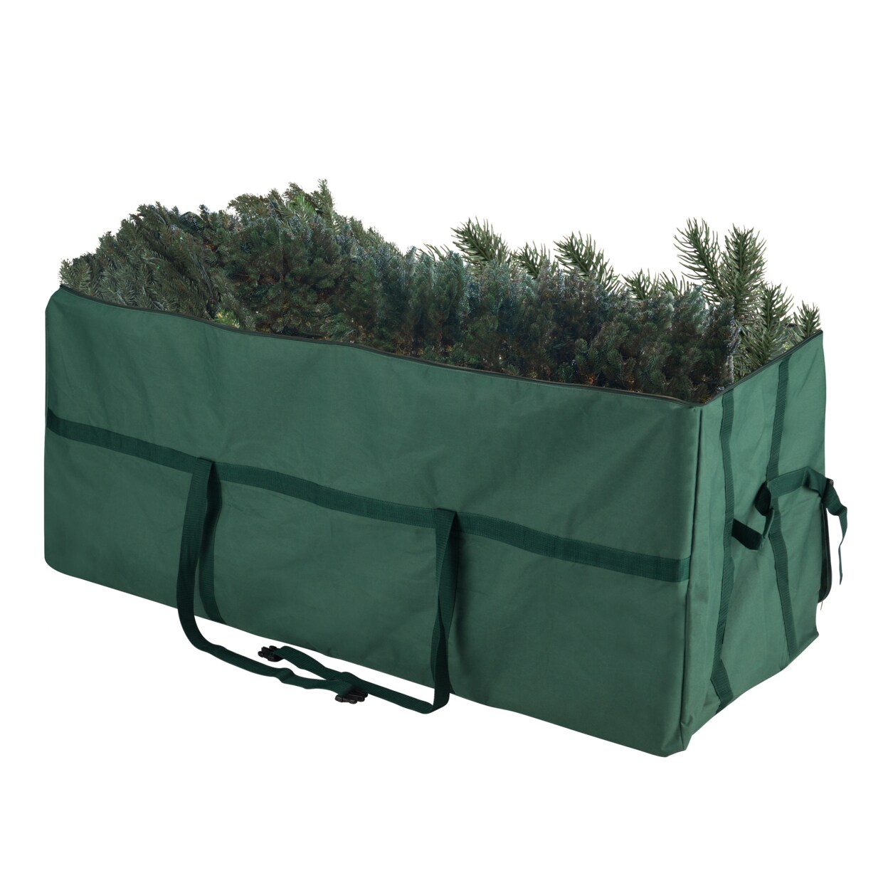 Elf Stor Heavy Duty Canvas Christmas Tree Storage Bag 7.5Ft Zippered Durable