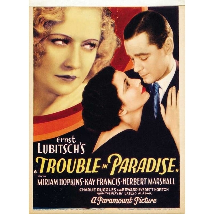 Pop Culture Graphics Trouble in Paradise Movie Poster Print (27 x 40) - Item  MOVCI5707