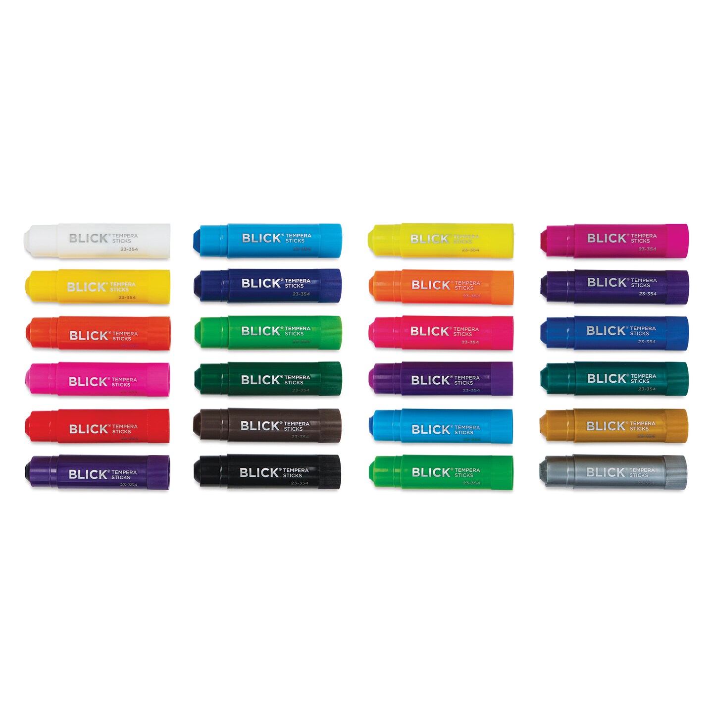 Blick Essentials Tempera Paint Sticks - Set of 24