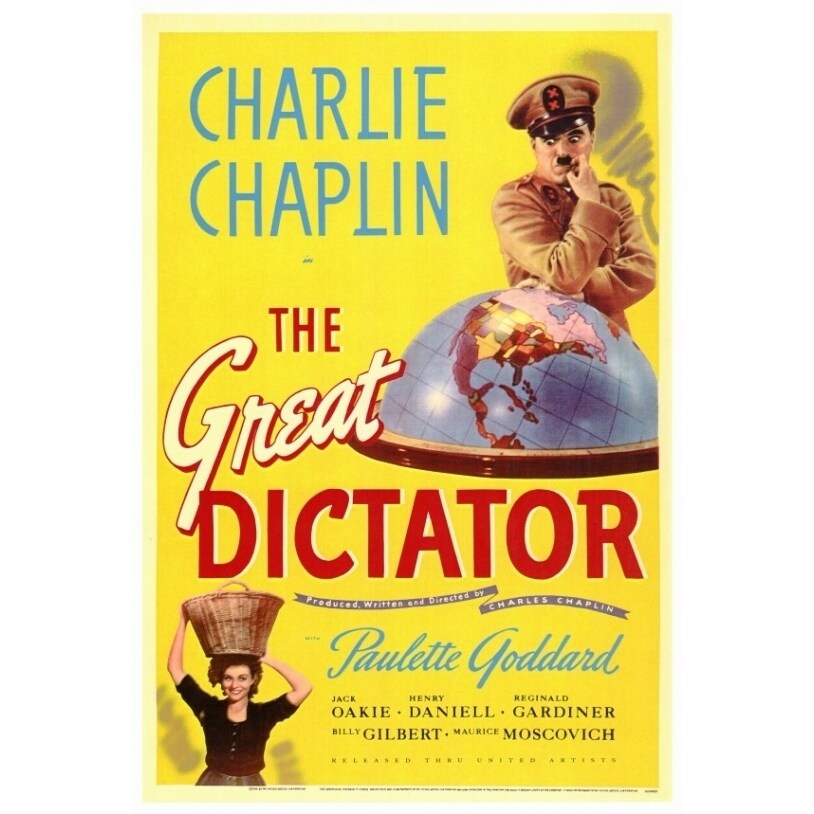Pop Culture Graphics The Great Dictator Movie Poster Print (27 x 40) - Item  MOVGF8170