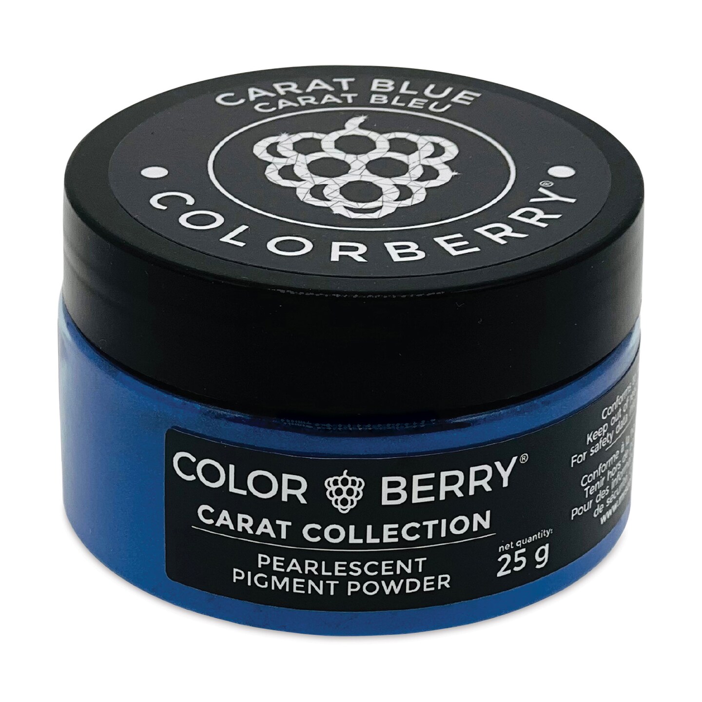 Colorberry Carat Collection Dry Resin Pigment - Blue, 25 g, Jar