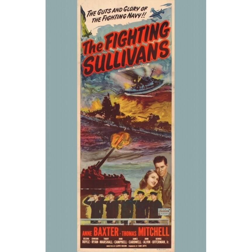 Pop Culture Graphics Fighting Sullivans  Show Boat Movie Poster Print (27 x 40) - Item  MOVAH2733
