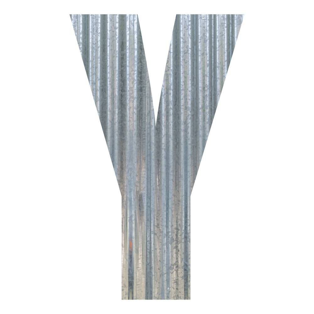 Corrugated Metal Letters and Numbers - image31