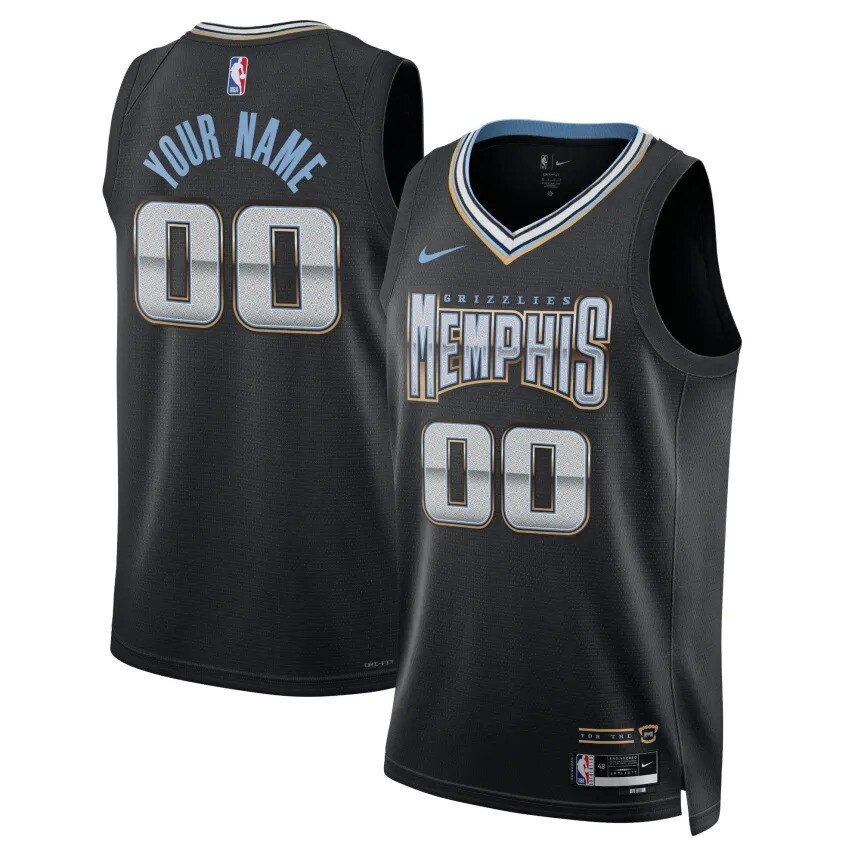 Custom grizzlies jersey online