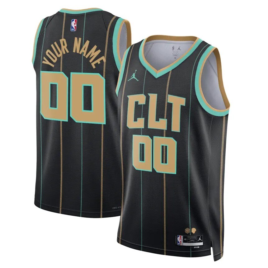 Charlotte hornets custom jersey on sale