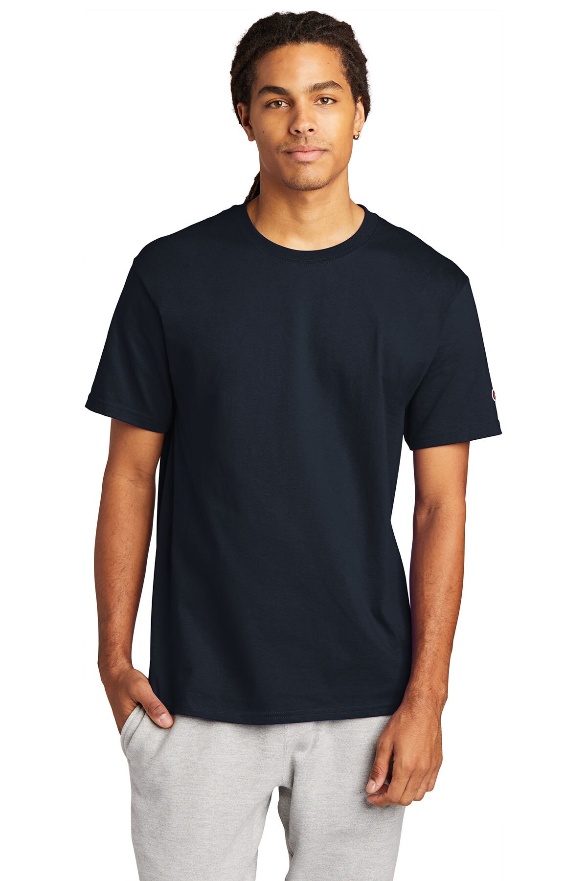 Champion ® Heritage Jersey Crew Neck Short Sleeve Tee Shirt For
