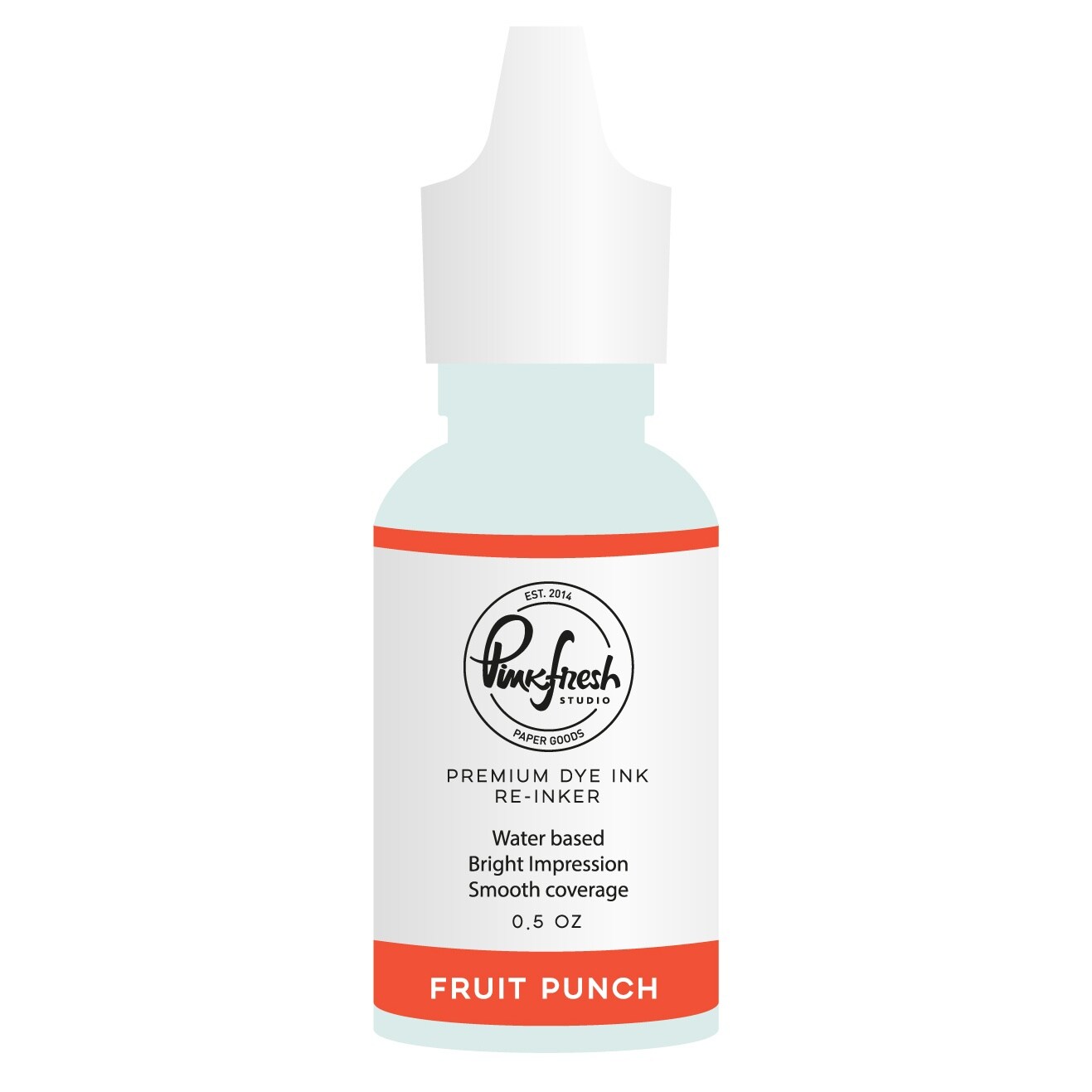Pinkfresh Studio Dye Re-Inker 0.5oz-Fruit Punch