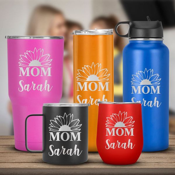 Engraved Custom Name Tumbler with 