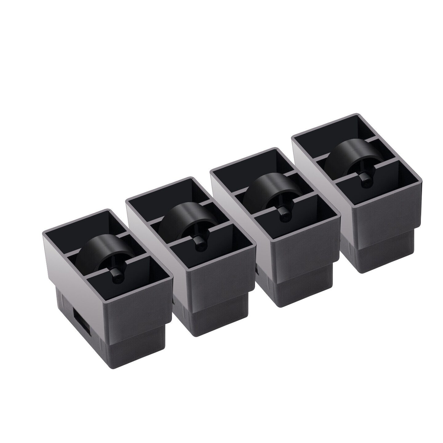 Kitcheniva Plastic Cabinet 6 Drawers Closet Organizer with 4 wheels
