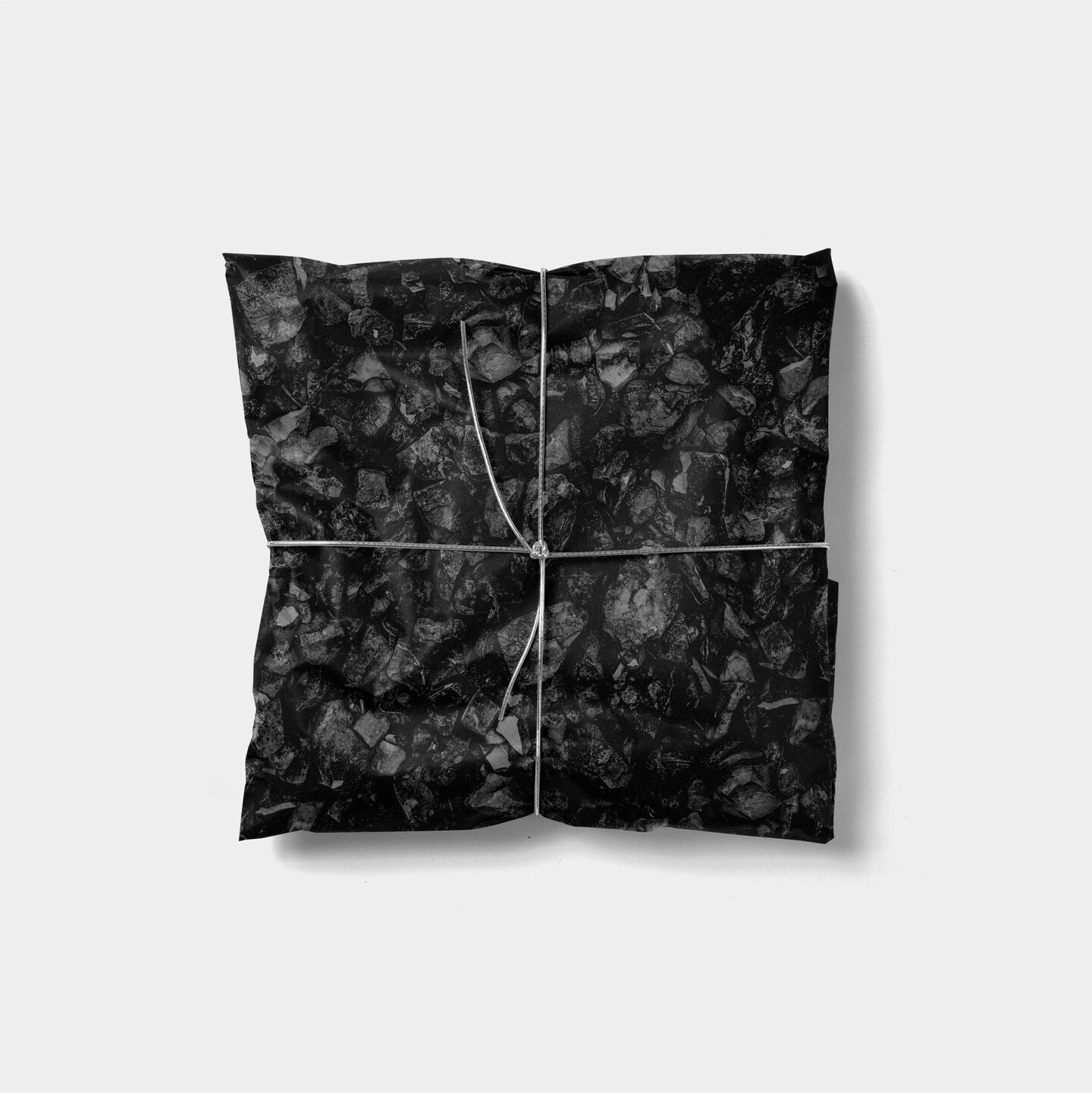 Coal christmas wrapping paper michaels