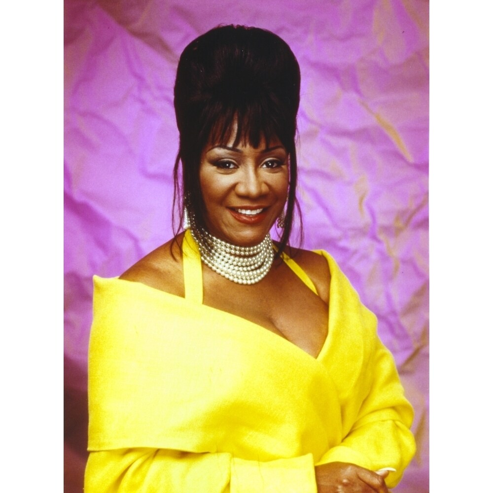 Posterazzi Patti LaBelle Posed in Yellow Gown Photo Print