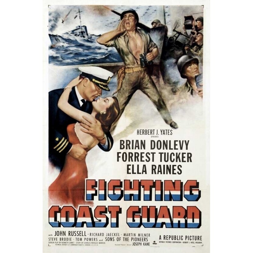 Pop Culture Graphics Fighting Coast Guard Movie Poster Print (27 x 40) - Item  MOVGJ9175