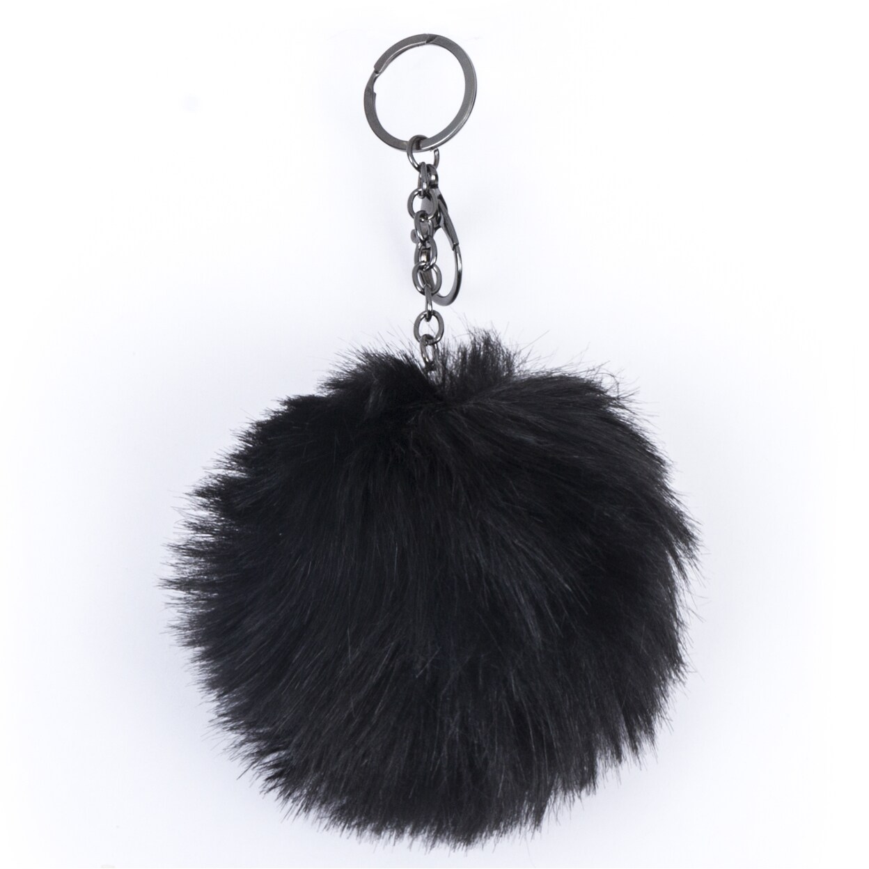 Luxe Fashion Faux Faux Pom Pom 1 Inch Accessory For Keychains Bags Luggage
