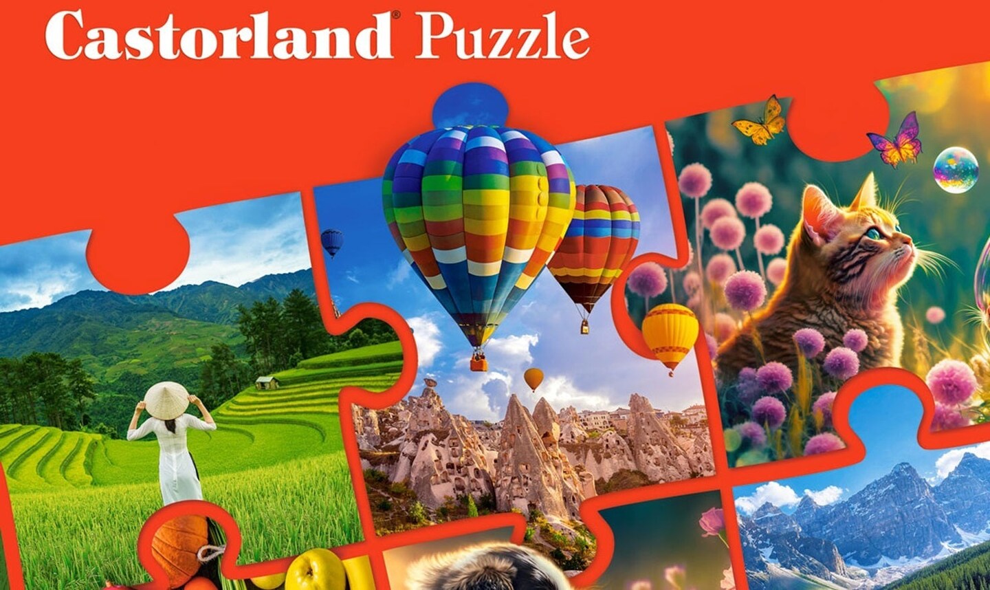 1000 Piece Jigsaw Puzzle, Malbork Castle, Poland, Monastic knighthood&#x27; Castle, Adult Puzzle, Castorland C-103010-2